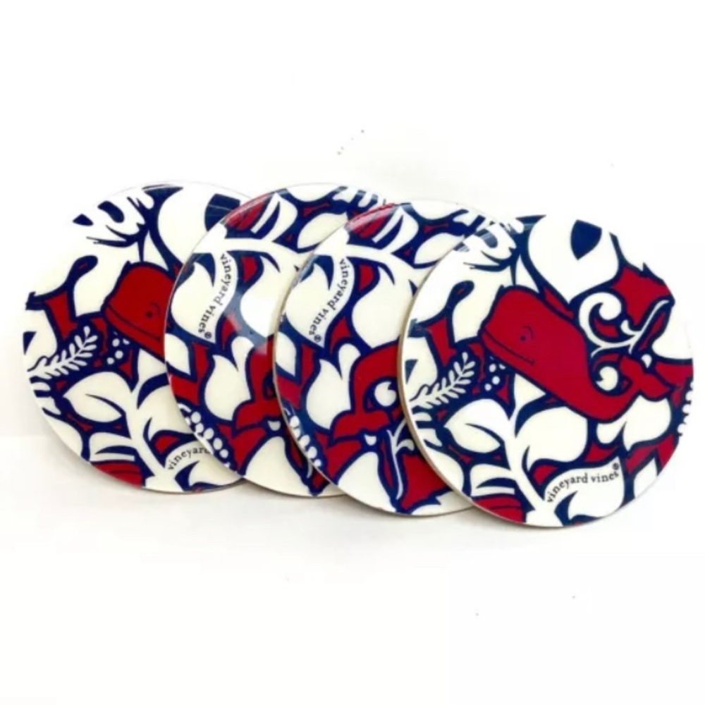 Vineyard Vines | Target Set of 4 Tropical Coasters